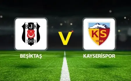 Live Commentary: Beşiktaş vs. Kayserispor in Süper Lig Clash