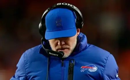Buffalo Bills Dismiss Head Coach Sean McDermott After Nine Seasons