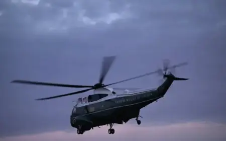 Man Cleared of Laser Incident Involving Marine One Carrying Trump