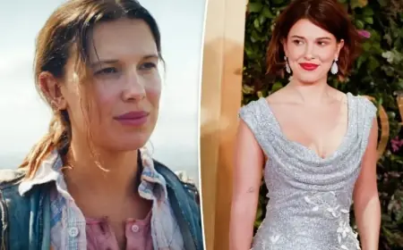 Millie Bobby Brown Debuts Sleek Bob at 2026 Joy Awards Red Carpet