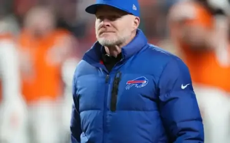 Bills Dismiss Coach Sean McDermott Following Nine Seasons of Playoff Disappointments
