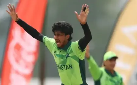 Raza and Usman Propel Pakistan to Triumph Over Scotland