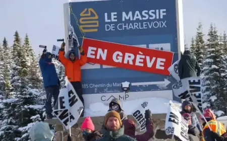 Massif de Charlevoix Cancels Ski Season After Union Rejects Settlement