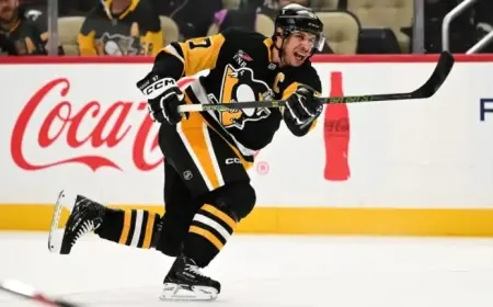 Crosby Eyes 1,400th NHL Game, Aims for Penguins’ Playoff Comeback