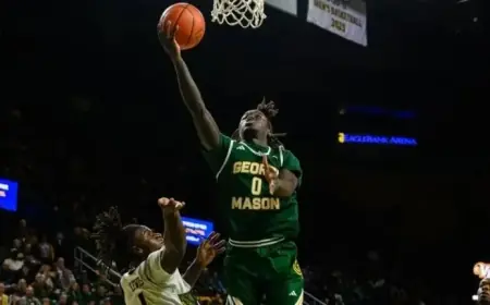 Patriots Renew Rivalry with GW This Monday in Fairfax