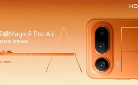 Honor Unveils New Phone Inspired by iPhone Air, Lacks Thinness