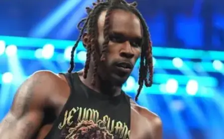 Je’Von Evans’ WWE RAW Match Halted After Injury Scare