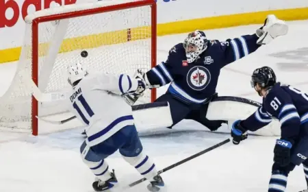 Max Domi’s Overtime Goal Secures Maple Leafs’ 4-3 Victory Over Jets