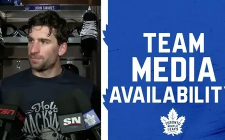 Maple Leafs Hold Media Availability Ahead of Minnesota Wild Game, Jan 19, 2026