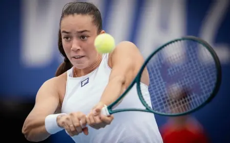 Tereza Valentova arrives at the Australian Open spotlight after a breakout rise