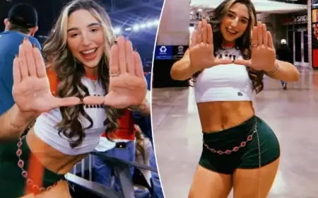 Abella Danger: Miami Superfan Shines as College Football Playoff Sensation