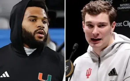 Watch Miami Hurricanes vs. Indiana Hoosiers in CFP National Championship Live