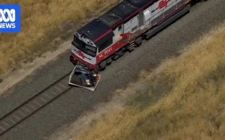 Train-Car Collision Near Geelong: Two Confirmed Dead