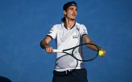 Sonego Defeats Taberner at 2026 Australian Open Tennis Tournament