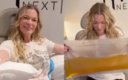 LeAnn Rimes Undergoes Blood Plasma Treatment After Dental Health Issues