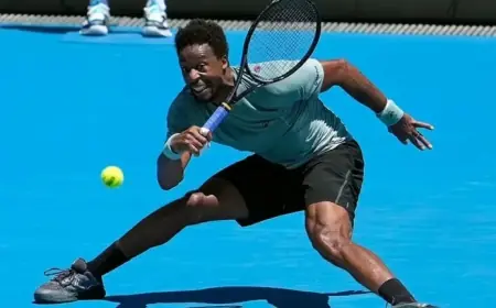 Gael Monfils Faces Dane Sweeny: Live AO 2026 Round 1 Score Update