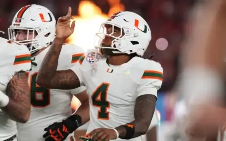 Miami RB Mark Fletcher Jr. Thrives Playing Near Home, Easing Mom’s Commute