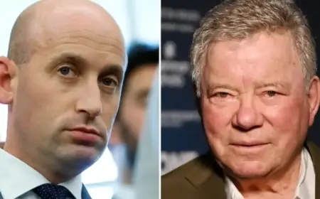 William Shatner Hilariously Rebuts Stephen Miller’s Unusual ‘Star Trek’ Critique