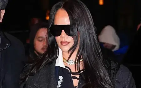 Rihanna Confronts Bodyguard After Door Hits Her in NYC