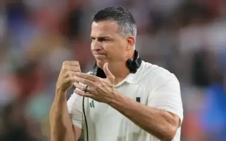 Who Leads Miami Hurricanes Against Indiana? Football Coaching Update