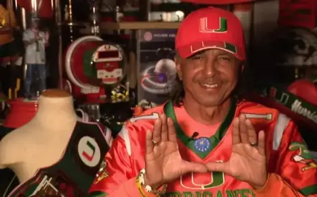 Tampa’s ‘Cane Freak’ Named 2025 University of Miami Fan of the Year