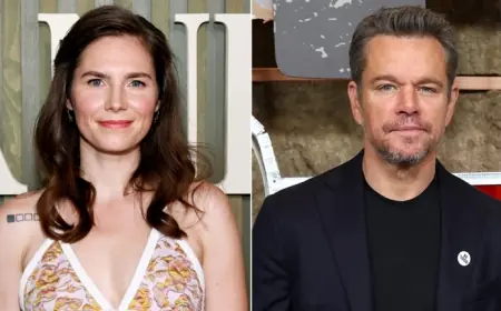 Amanda Knox Rebuts Matt Damon’s Remarks on Cancel Culture and Jail Time