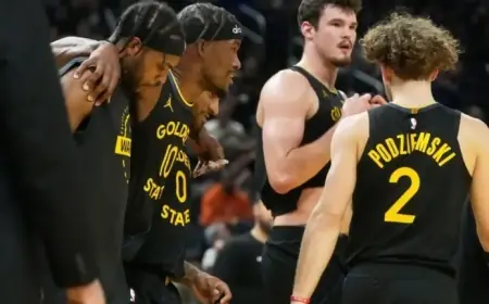 Warriors’ Jimmy Butler Exits Game Against Heat with Knee Injury