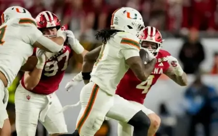 Mark Fletcher Jr. Punches Indiana Player, Embraces Fernando Mendoza Post-Championship