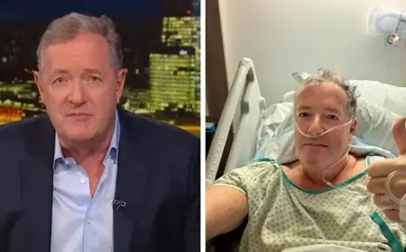 Piers Morgan Hospitalized with Serious Injury, Blames Donald Trump for Accident
