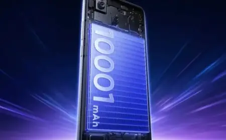 Realme Unveils New Phone Boasting 10,001mAh Battery for Extended Use