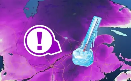 Montreal Faces Coldest Weekend in Decades: Temps May Hit -30°C