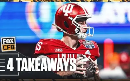 Indiana Dominates Miami: 4 Key Highlights from CFP Championship Victory