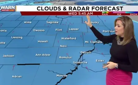 Metro Detroit Faces Severe Cold and Increased Snowfall