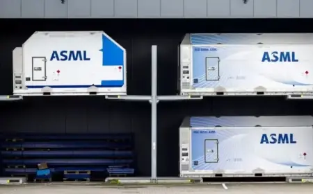 ASML Stock Plummets Amid Trade War Concerns; Chip Companies Also Affected