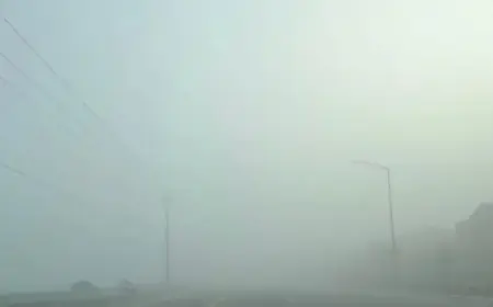 Decades-High Fog Engulfs Valley