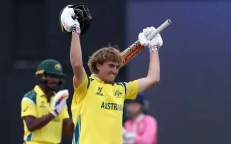 Malajczuk’s 51-Ball Century Propels Australia to Dominant Victory Over Japan