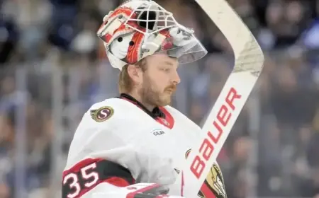 Senators Goalie Linus Ullmark Breaks Silence After Leave of Absence