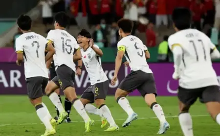 Chinese U23 Team Makes History with 3-0 Win Over Vietnam at Asian Cup