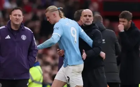 Pep Guardiola Struggles to Resolve Man City’s Erling Haaland Issue