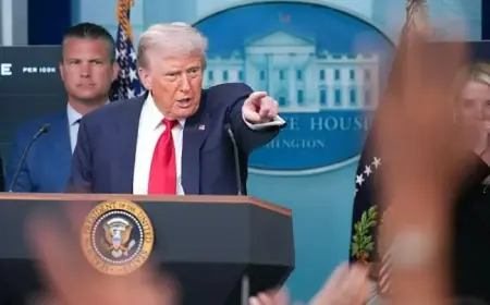 Trump Addresses White House on First Year of Second Term