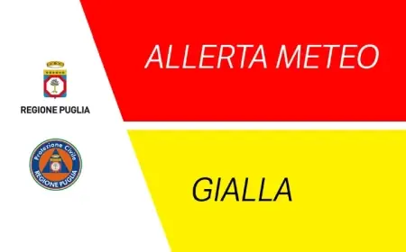 Civil Protection Puglia Issues Weather Alert for January 21, 2026