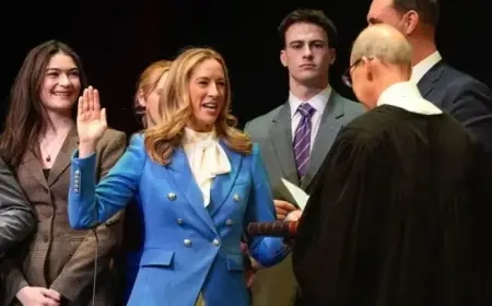 Mikie Sherrill Inaugurated as New Jersey’s 57th Governor