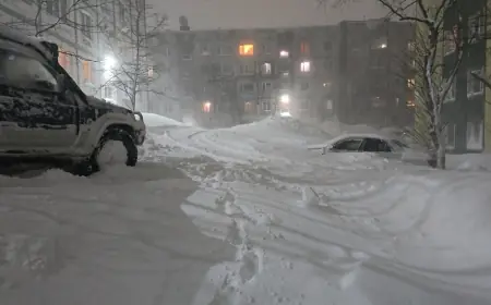 Snowfall and Winter Storm Warnings Across New York: Lake-Effect Pounds Buffalo Area While NYC Stays Dry Today