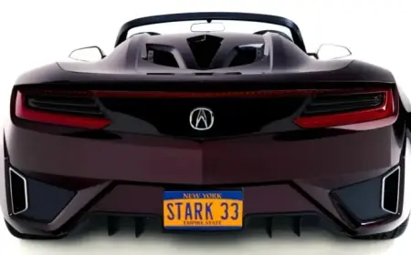 Tony Stark’s One-Off NSX Driven; Acura Now Selling It
