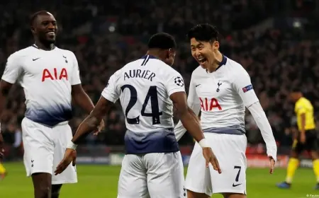 Tottenham vs Dortmund: Spurs Win 2-0 After Early Romero Strike and Dortmund Red Card