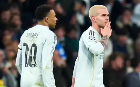 Franco Mastantuono Scores First UEFA Champions League Goal