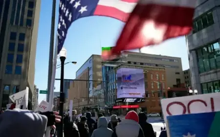 “Ohio Sees ‘Free America Walkout’ Protests Across Columbus and Beyond”