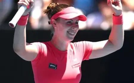 Gibson Shocks in First-Round Upset at Aussie Open