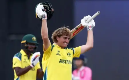 U19 Sensation Hits Record-Breaking Fastest Century Against Japan