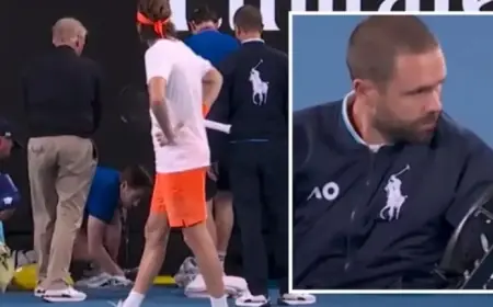 Ball Girl Suffers Distress After Sudden Vomiting Episode